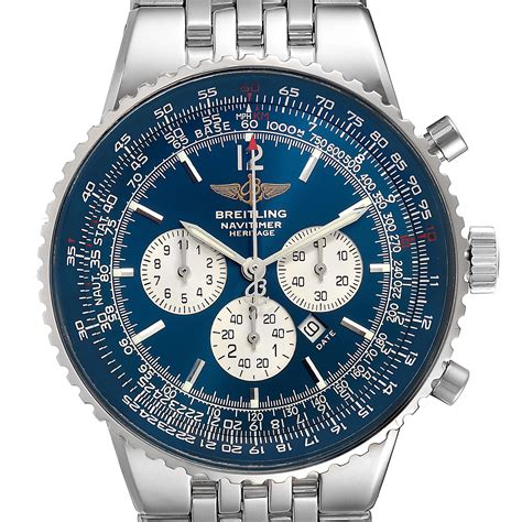 breitling navitimer heritage blue.